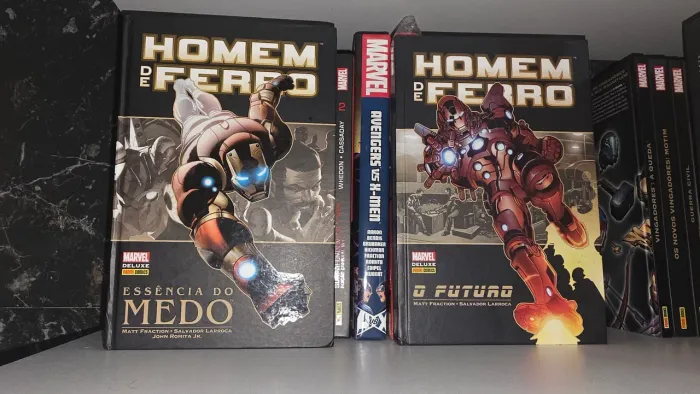Coleção Homem de Ferro Marvel Deluxe