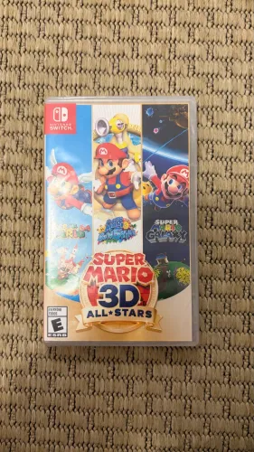Super Mario 3D All Stars Nintendo Switch Mídia Física