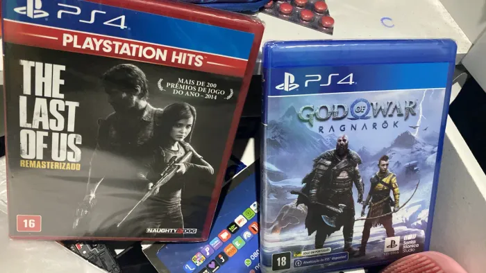 2 jogos de ps4 lacrado original 