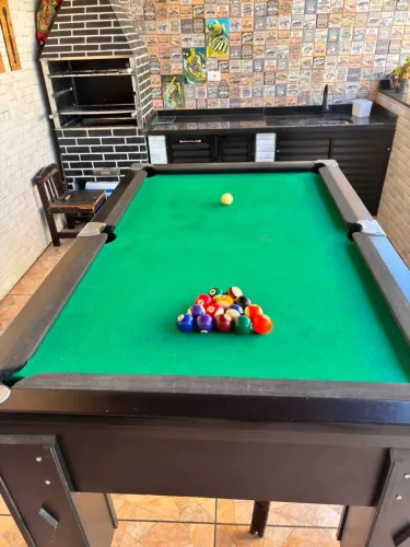 Mesa de bilhar semi nova