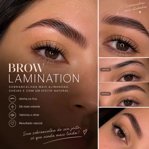 Brow lamination