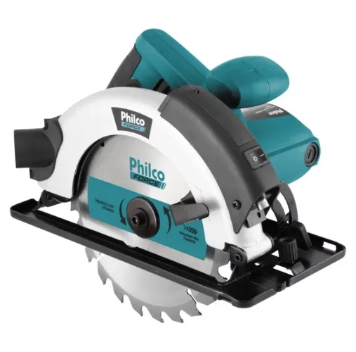Serra circular Philco 1500 watts guia laser 220v 1/4 185mm