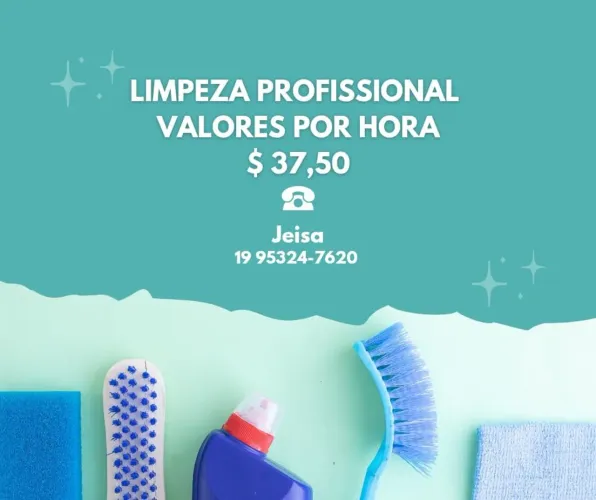 Faço faxina atendo toda região de campinas 