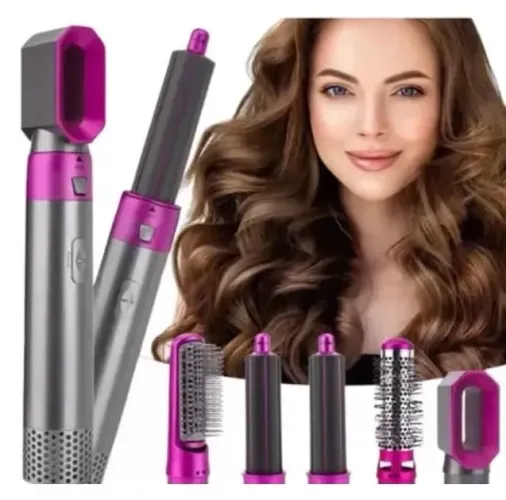 Escova Modeladora 5 Em 1 Secadora Potente 110v - Escova 5 em 1