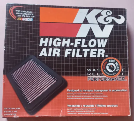 Filtro de ar esportivo k&n