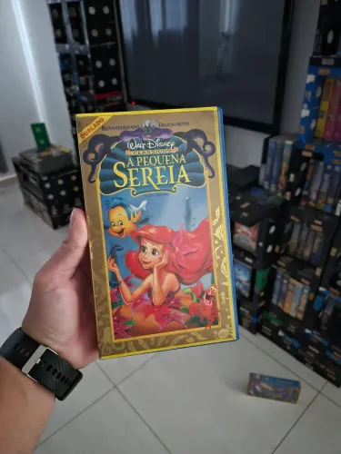 Vhs A Pequena Sereia Disney Original Dublado Fita Verde