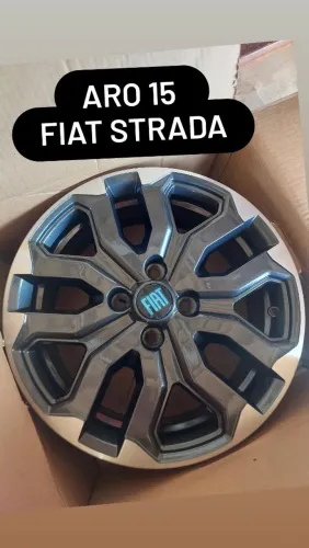Rodas aro 15 FIAT STRADA Novas 