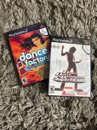 Combo dois jogos play dois dance dance Revolution Supernova e dance Factory original