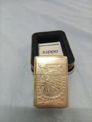 Isqueiro Zippo indian chef 1997
