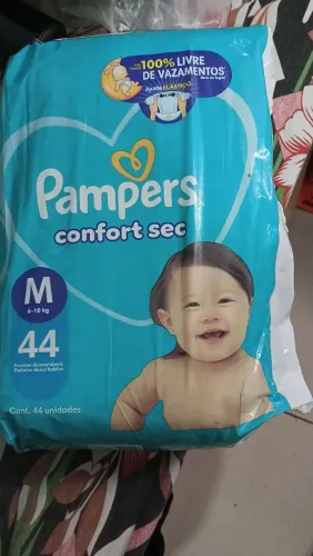 Sair logo fraldas Pampers Sec