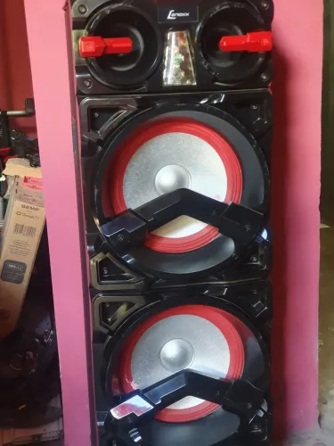 Caixa de som 800w lenoxx