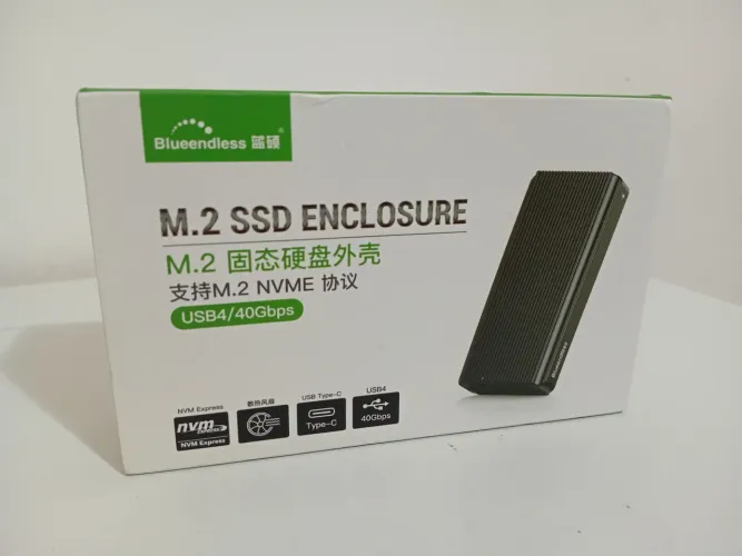 Adaptador SSD NVME Externo USB4/40Gbps