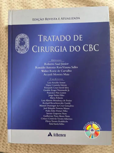 Tratado de Cirurgia do CBC - Atheneu | Estado de Novo
