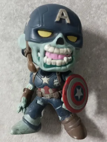 Funko Mystery Minis Marvel Zombies - Capitão América