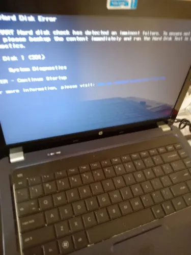 Notebook HP g42 Intel core i5 no estado não inicia windows