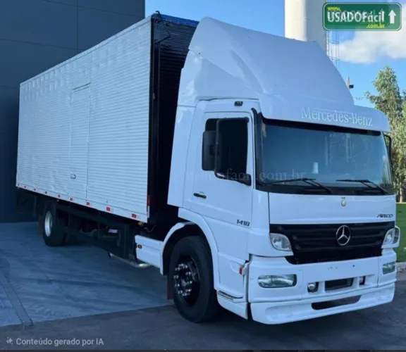 ATEGO 1418 baú 
