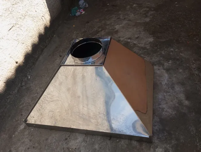 Coifa para chapa 120 x 80