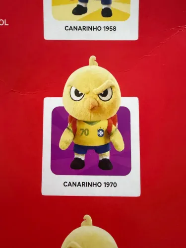 Canarinho iFood pelúcia
