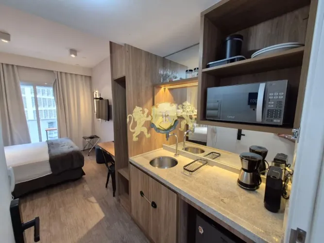 Apartamento com 1 Quarto à venda, 20m² no Centro, São Paulo SP - Condomínio Setin Downtown