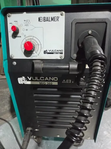 Máquina de Solda MIG Balmer Vulcano MIG 360 360A Inverter Digital