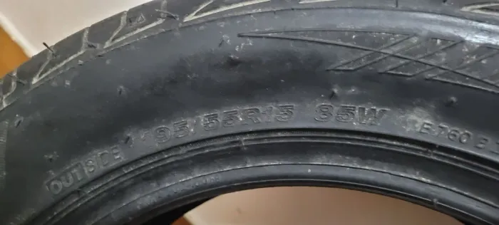 1 PNEU ARO 15 195/55 BRIDGESTONE POTENZA!