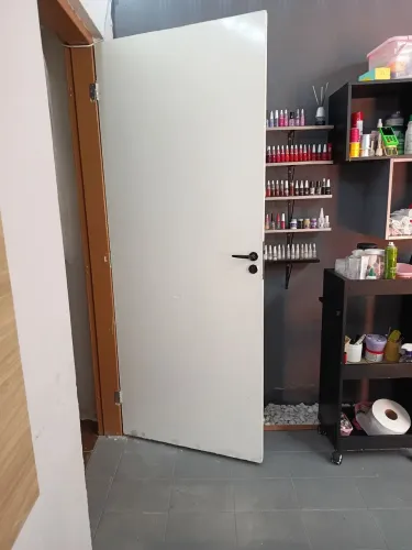 Porta com fechadura
