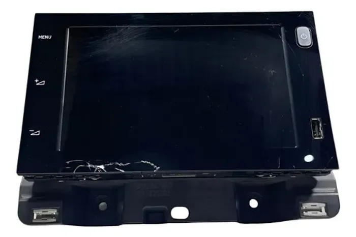 Central Multímidia Peugeot 208 2018 Avariado *0 ) Preto