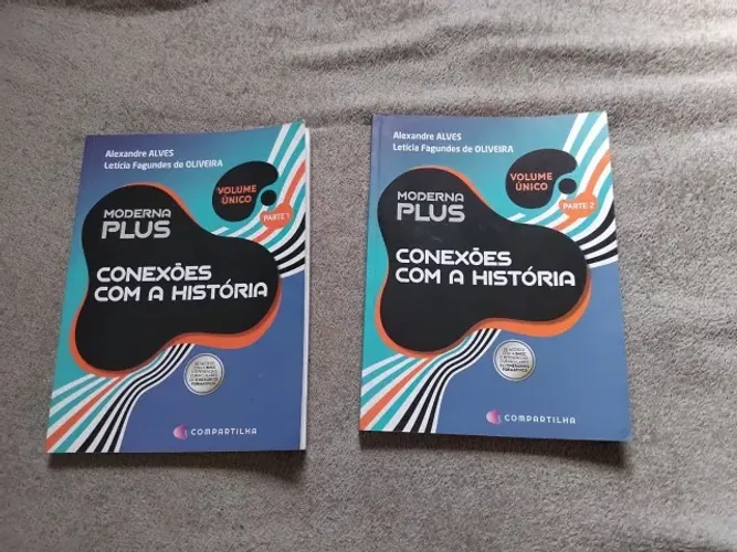 Livro moderna plus historia 1 e 2