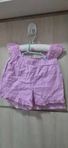 Kit short e blusa Poim Tam 04