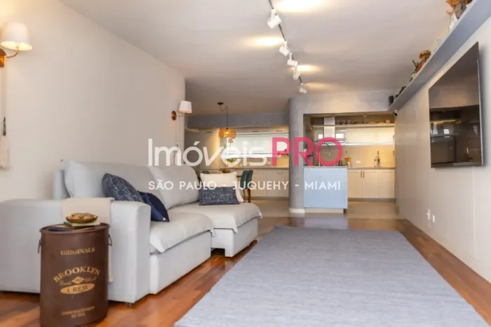 Apartamento com 121m² de área útil na Vila Olimpia