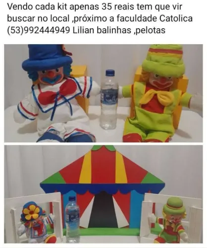 kit infantil do patati patata