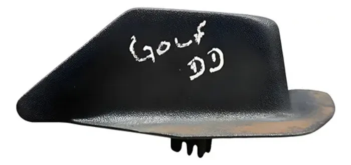 Moldura Dobradiça Capô Vw Golf 2008 A 2013  Preto