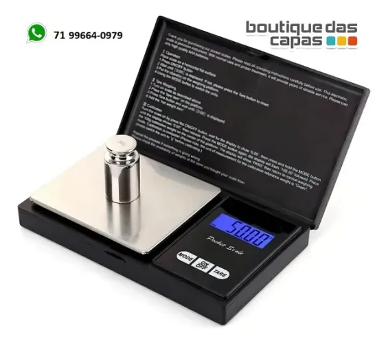 BALANÇA DIGITAL MINI ONISTEK ATÉ 500g