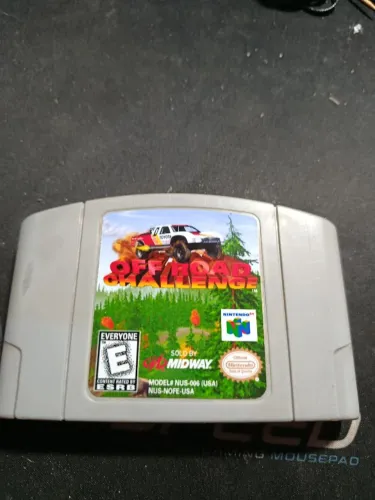 cartucho Nintendo 64 road challenge para o console nintendo 64