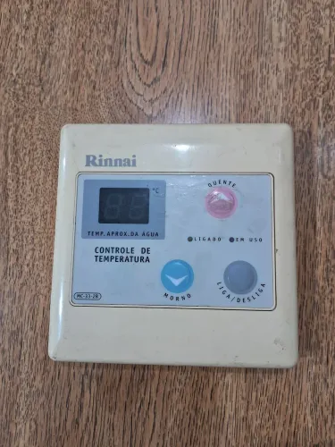 Controle Display do aquecedor Rinnai Réu 304