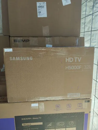 Tvs 32, 43 e 50 polegadas novas e semi novas, todas com garantia e nota.