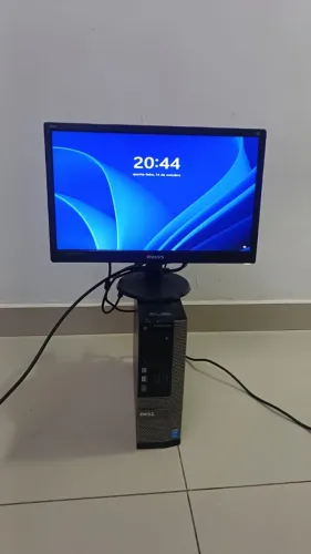 PC Dell OptiPlex 3020 Core i5 + Monitor Philips 19" | Pronto p/ Usar / Estudo / Trabalho