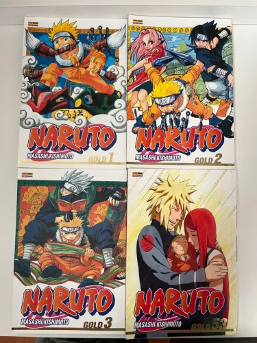 COMBO MANGÁS NARUTO GOLD