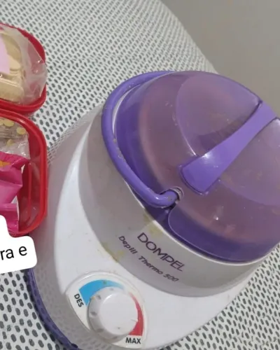 Panela de cera depilação 