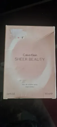 Perfume calvin klein sheer Beauty