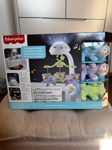 Móbile Ursinhos 3 em 1 Fisher-Price - Perfeito Estado