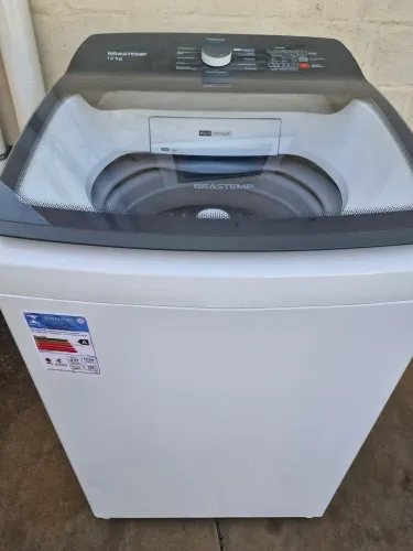Brastemp 12kg semi nova 4meses de garantia silenciosa revisada e higienizada