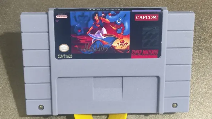 Cartucho Novo De Super Nintendo - Snes - Aladdin