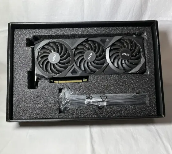 Placa de Vídeo RTX 3080 Ventus 3X 10G OC MSI NVIDIA Geforce, GDDR6X
