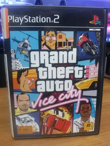GTA Vice City PS2 Original Grand Theft Auto Vice City Jogo para PlayStation 2