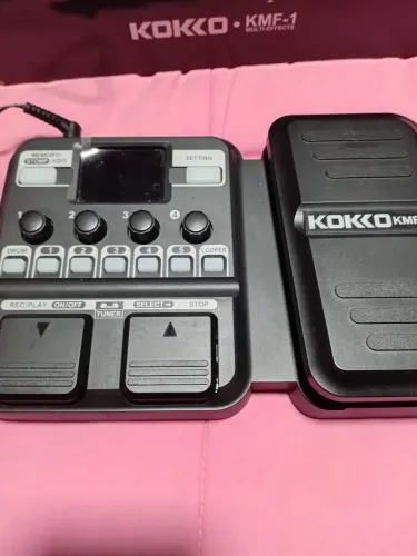 Pedaleira pra guitarra 
