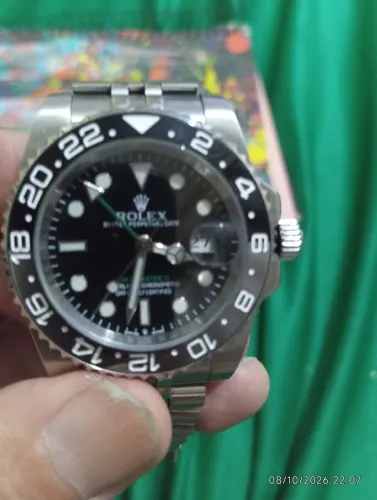 VENDO RELÓGIO SEMI NOVO AUTOMÁTICO DE AÇO PIVÔ DE ROSCA