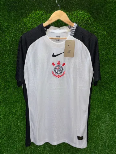 Camisa Corinthians versão jogador branca +brinde