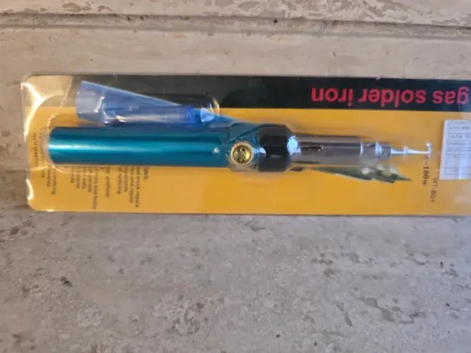 Ferro de Solda a Gás Butano Portátil Modelo HT-B01 (Novo / Embalagem Avariada)