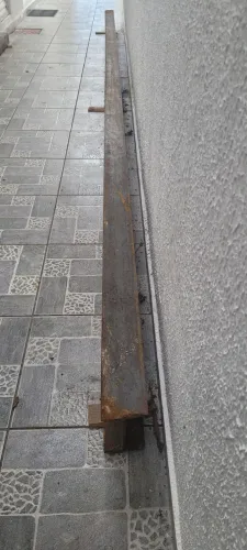 Viga i metálica 5,30m x 0,21m x 0,10m - Cotia SP